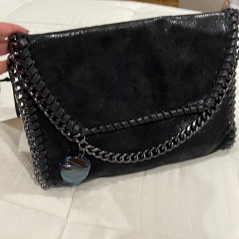 Brand new Mersi handbag black iridescent